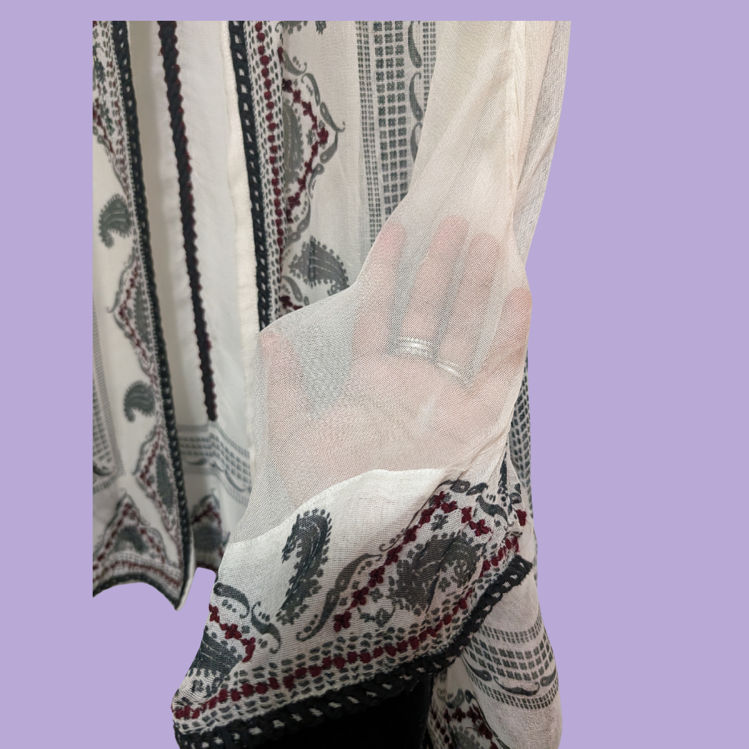 The Kooples Sunrise Paisley Kimono image indicator(2)