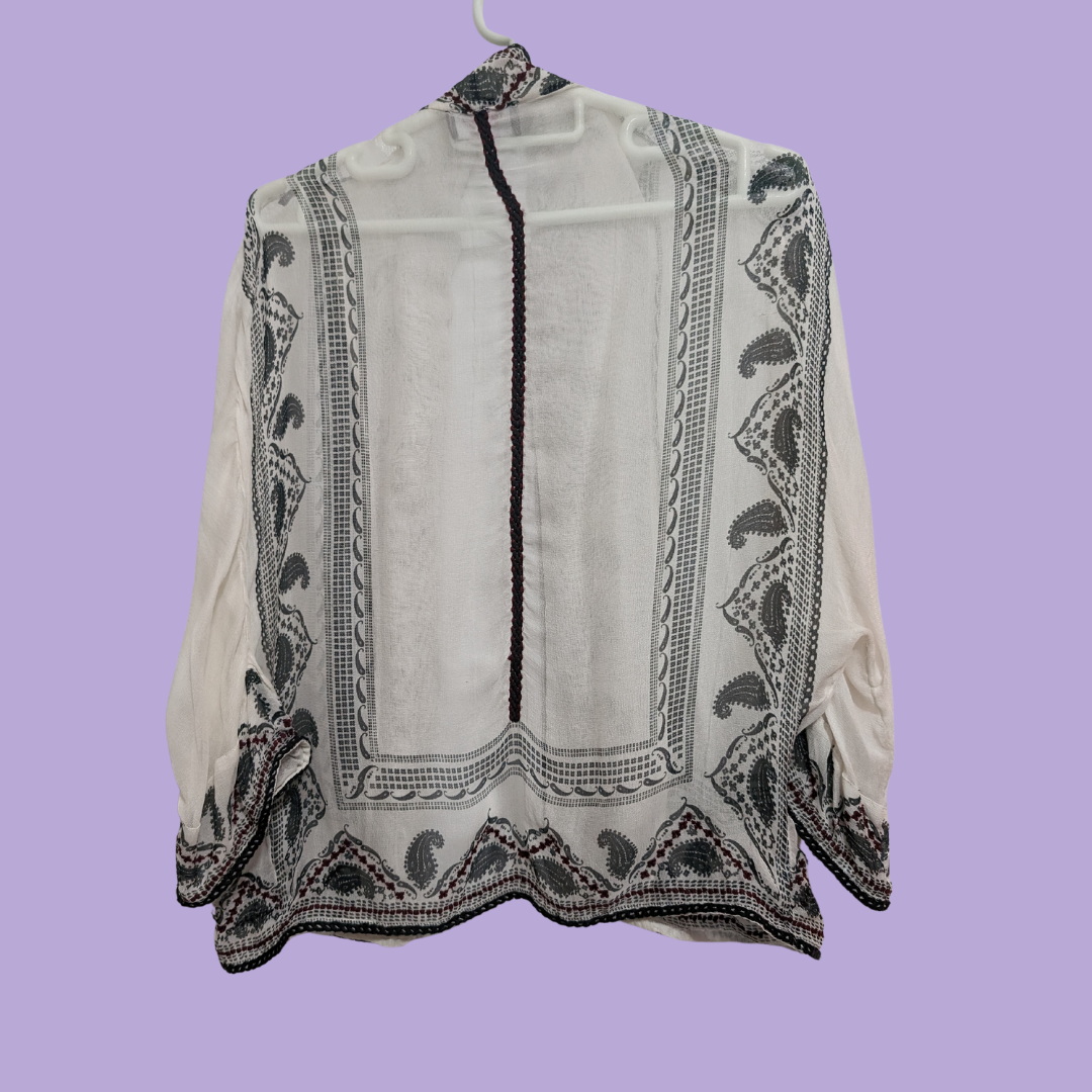 The Kooples Sunrise Paisley Kimono image indicator(3)