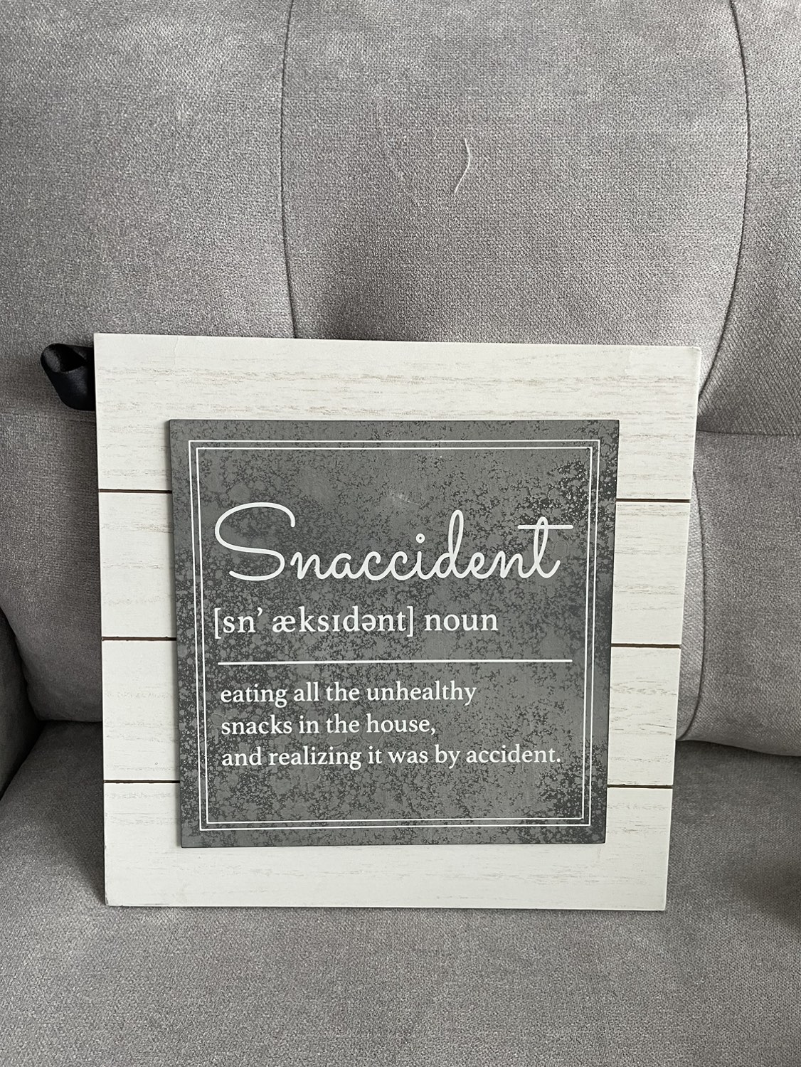 Cute wooden hanging picture