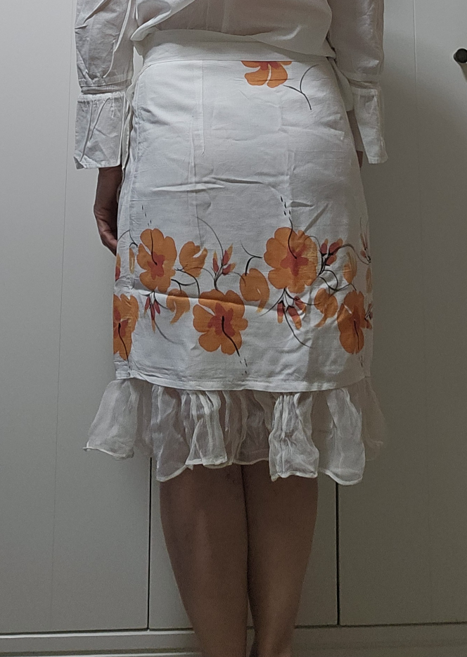 Women’s summery flowery skirt - photo 3