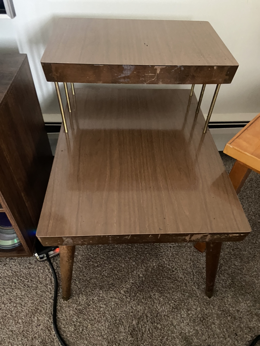 #freecycle 70s end table thumbnail