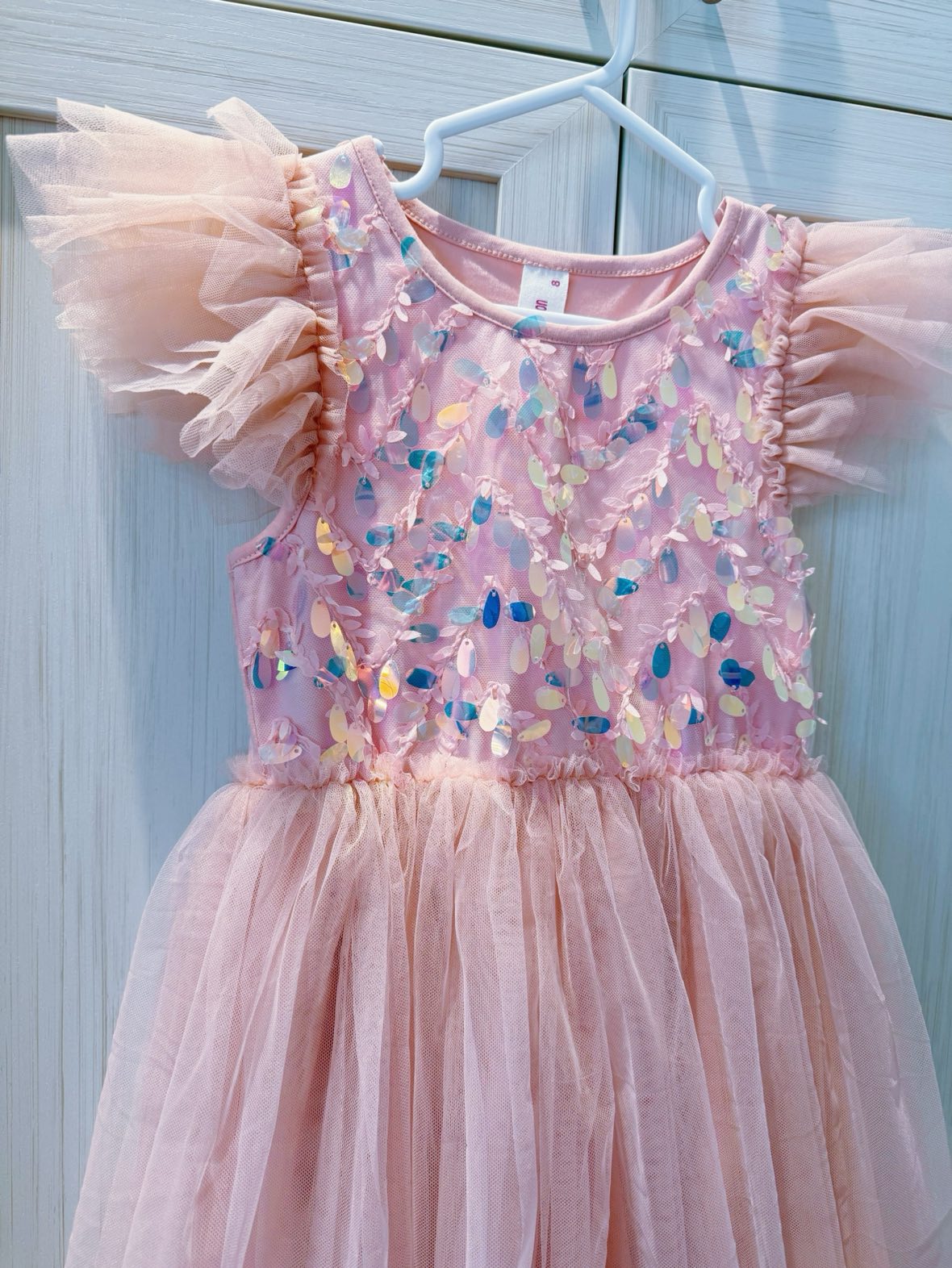 BNWT little girl luxury tulle party dress - photo 3