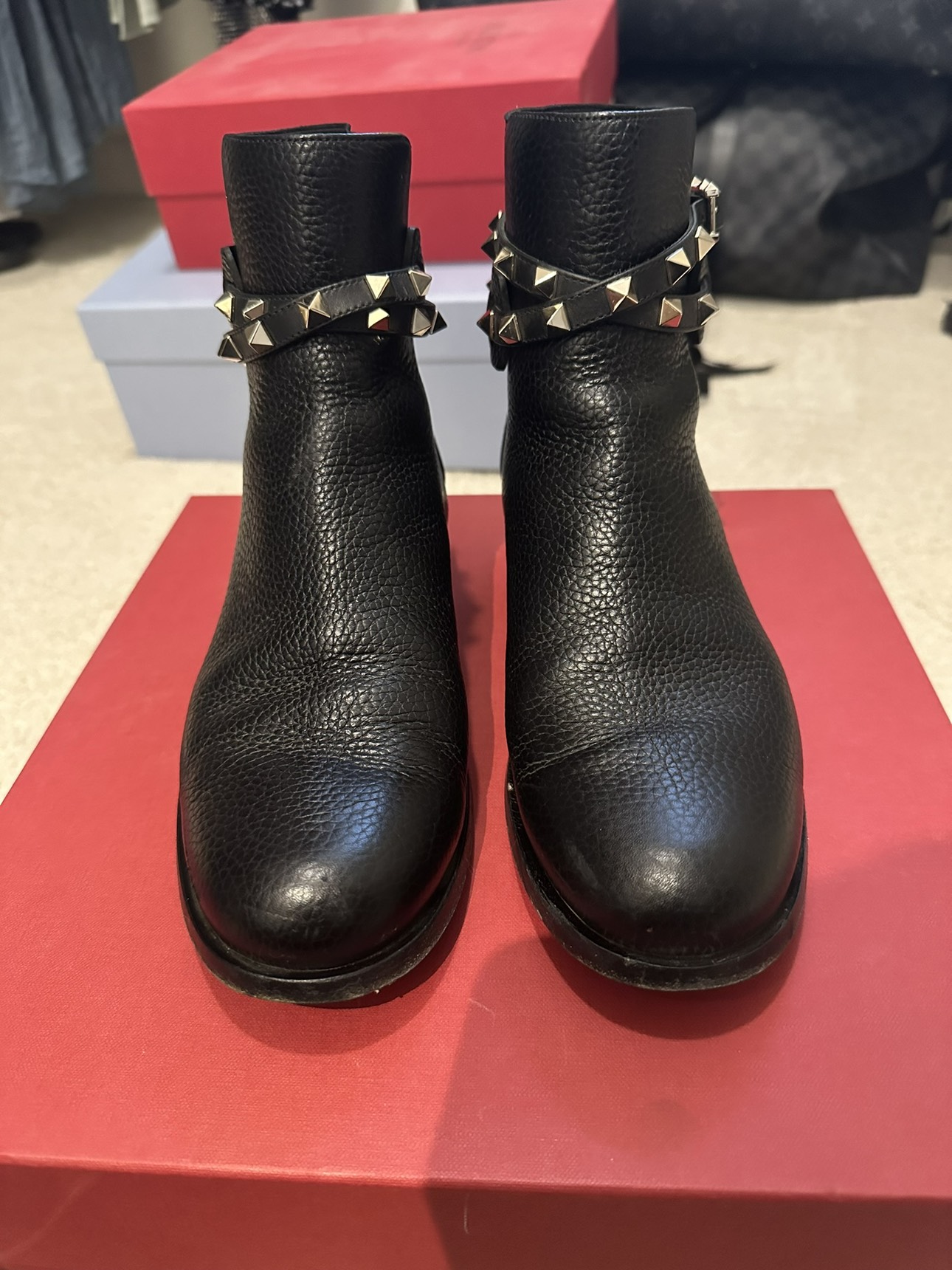 Valentino rockstud boots size 37 - photo 3