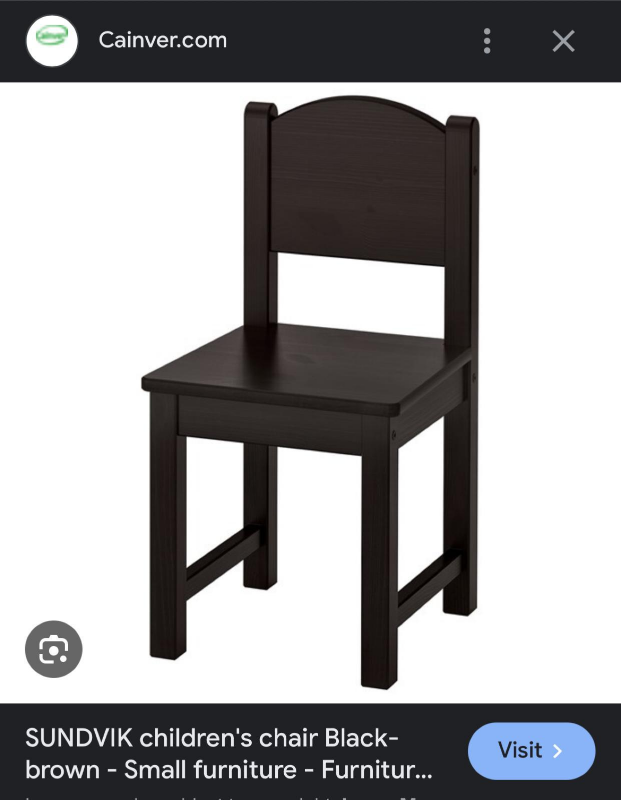Ikea toddler chair