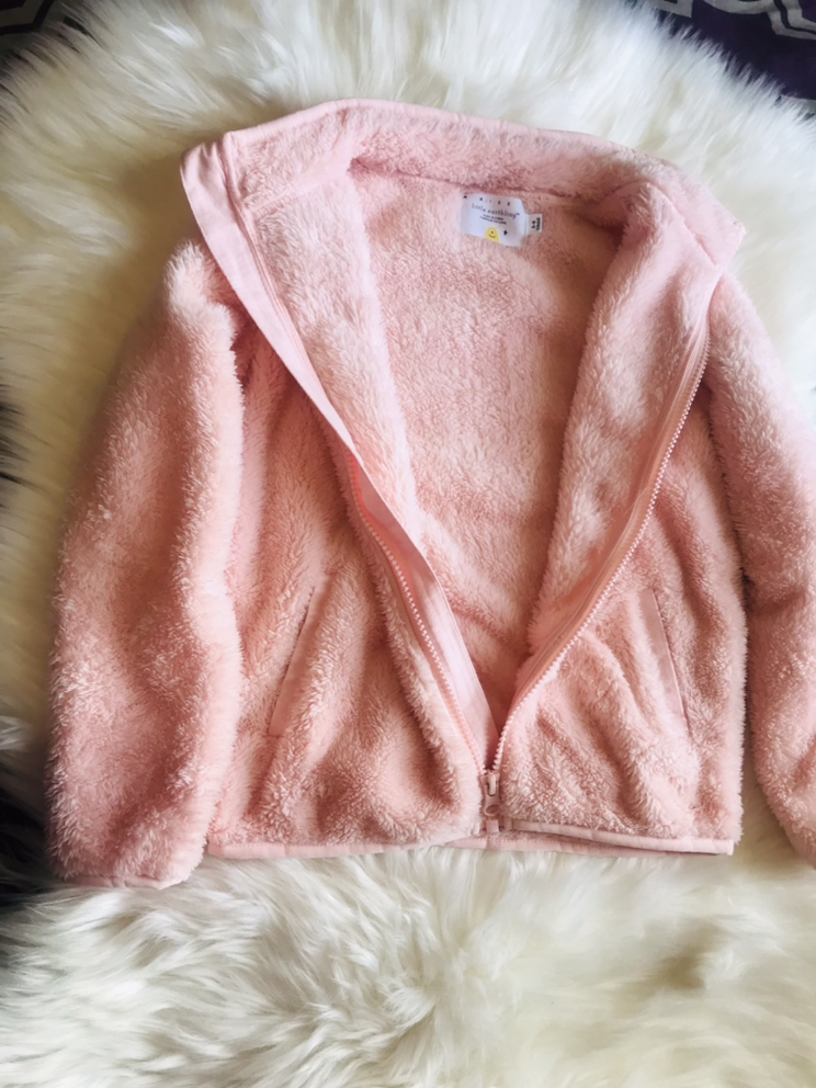 🌸💞Girls powder pink plush sweater💕🌸 image indicator(3)