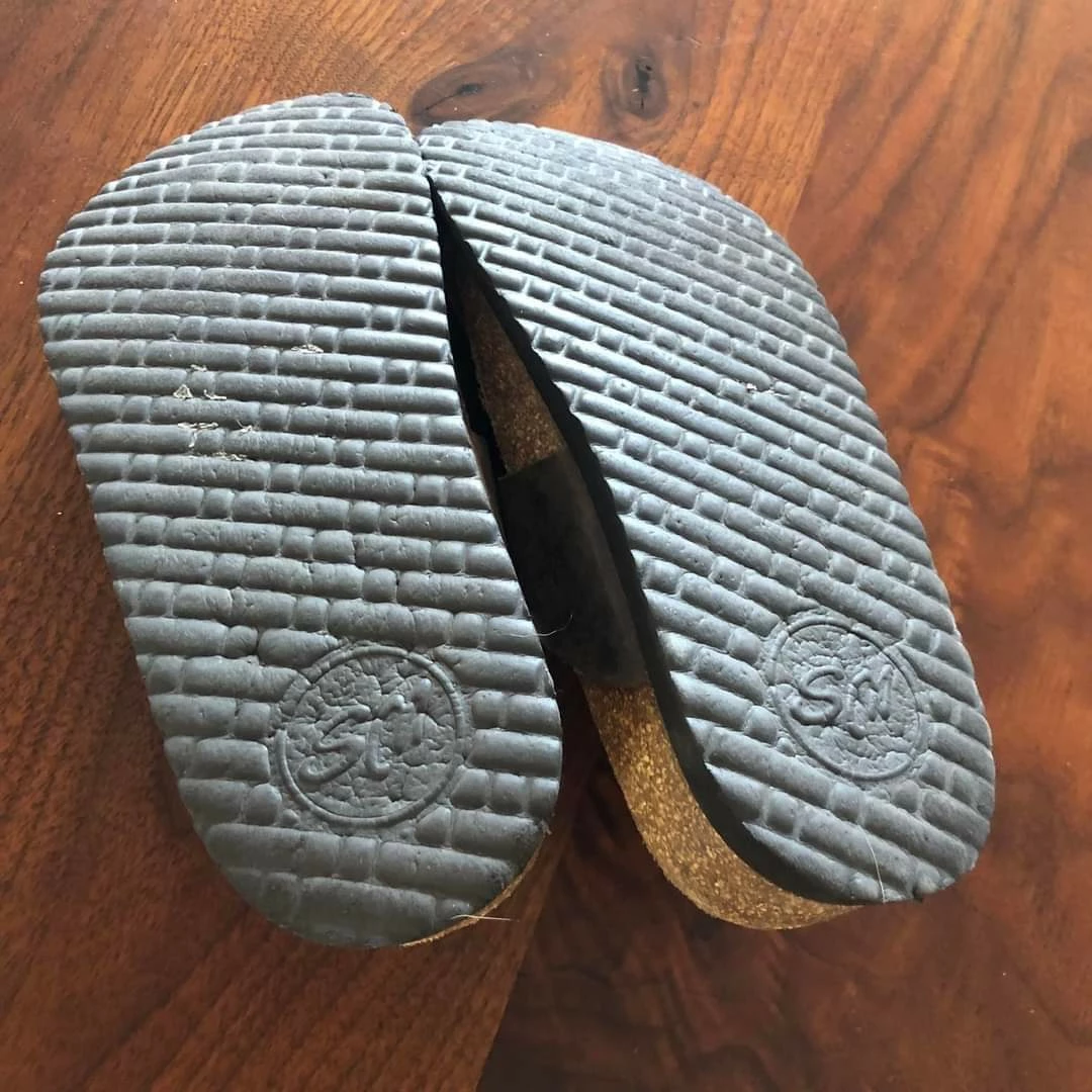 Soft Moc Birks style sandal. #size6  image indicator(3)