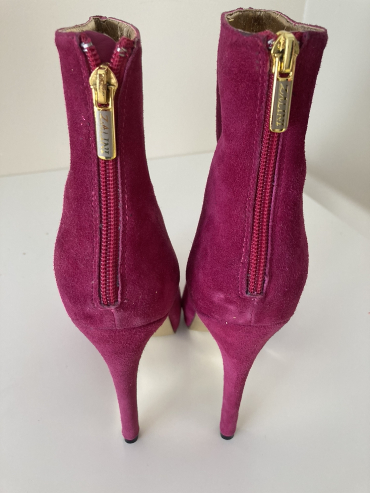 New suede high heels boots image indicator(6)