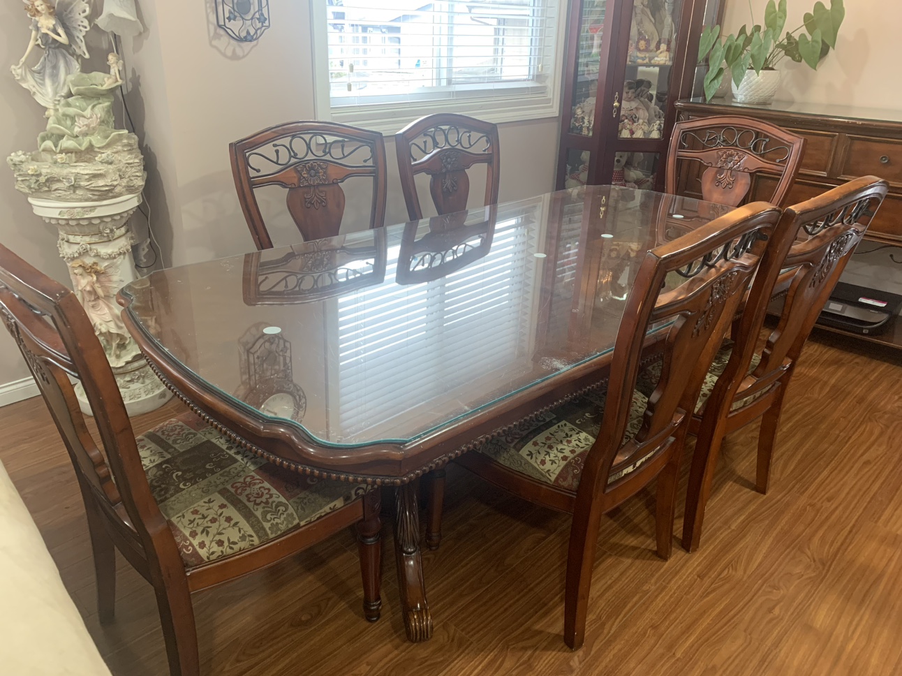 WOODEN DINING TABLE SET