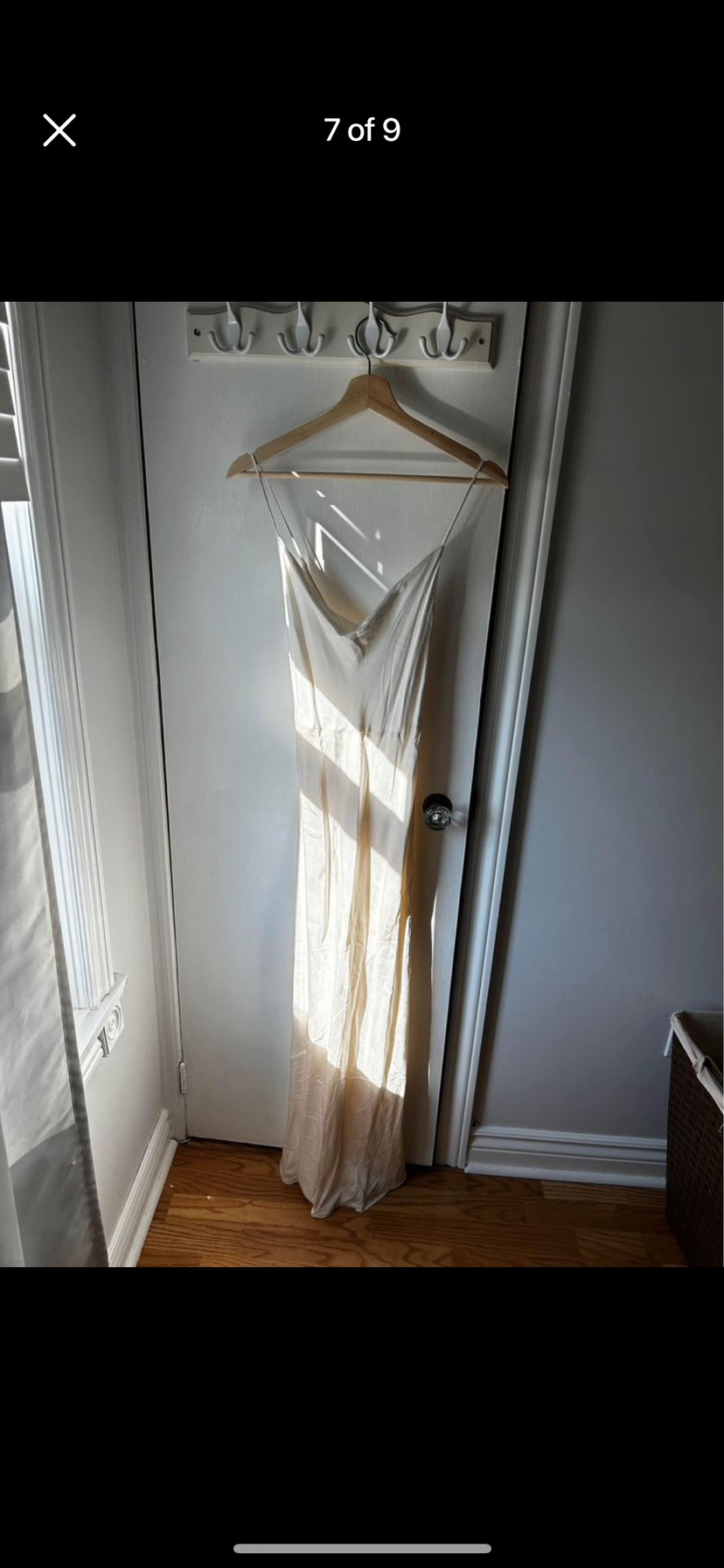 Belmont Dress size small cream colour image indicator(7)