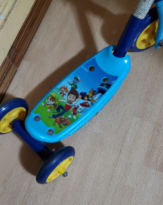 Little kids paw patrol scooter image indicator(2)