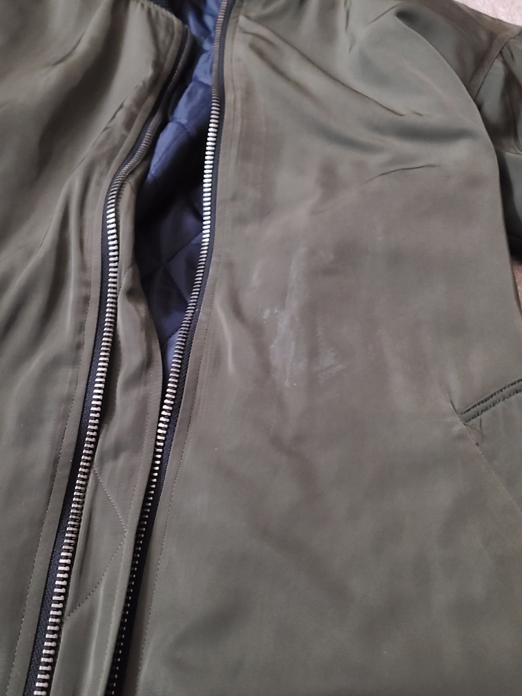 audrey 3+1 Women's long coat jacket army green Size S image indicator(5)