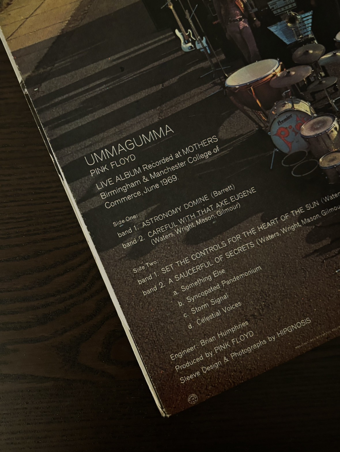 PINK FLOYD "Ummagumma" Vinyl 2 LP 1969 HARVEST - photo 3