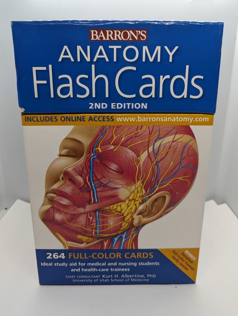 Barron's Anatomy Flash Cards - 2nd Edition thumbnail