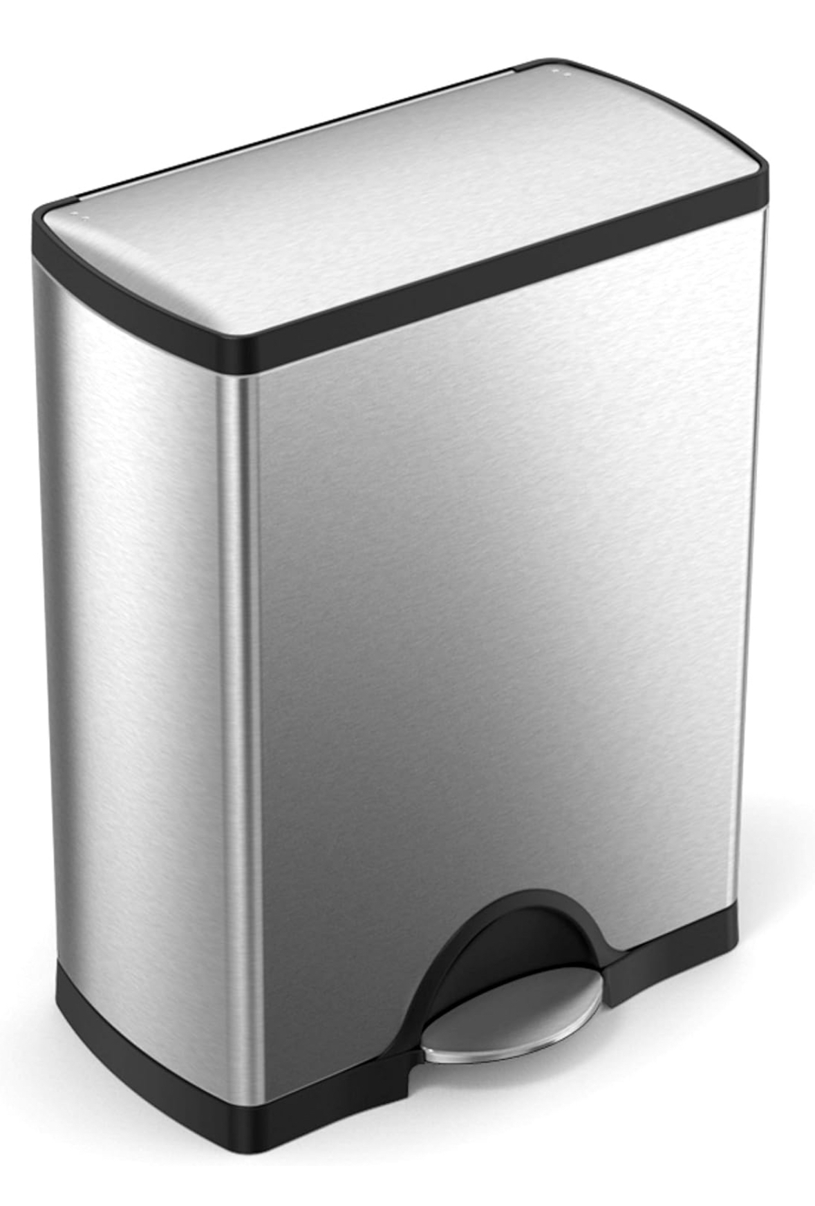 SimpleHuman Stainless Steel Dual Compartment Recycler - photo 5