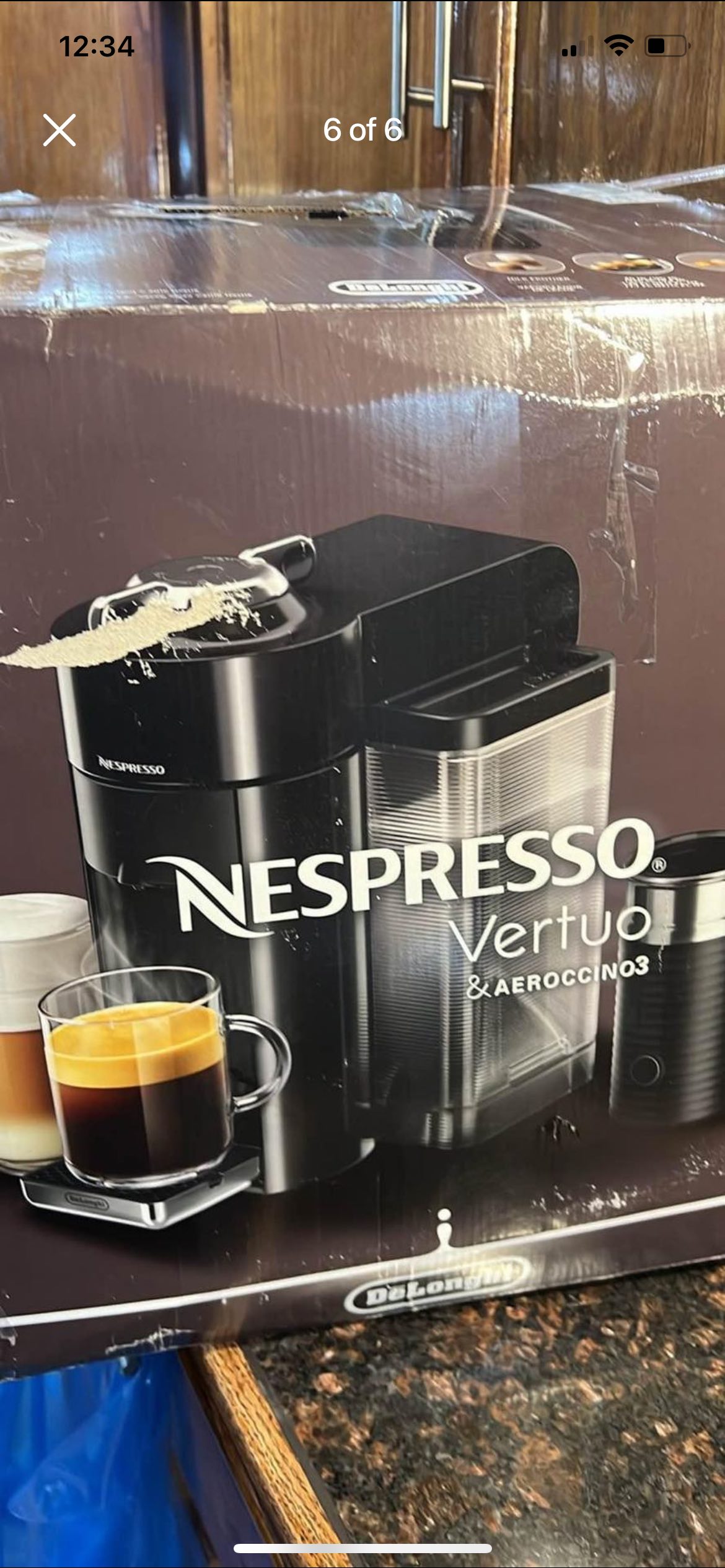 Nespresso machine thumbnail