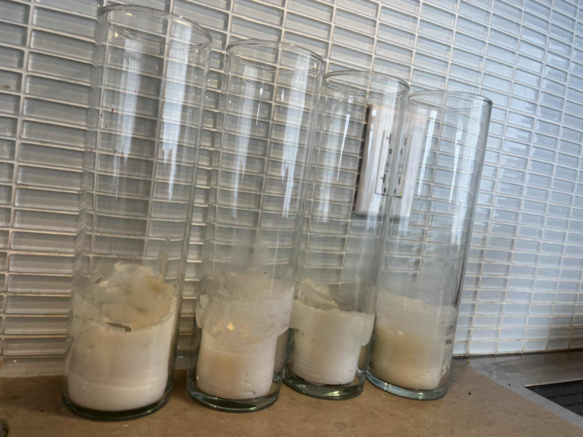 4 Cylinder glass vase $8 image indicator(4)