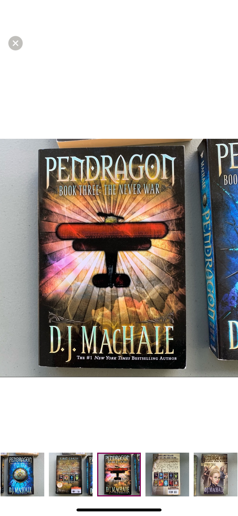 🥕Lot of Pendragon Paperback novel by D.J. MacHale🥕 image indicator(4)