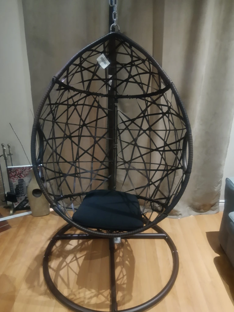 Outdoor Egg swing Chair " display model"