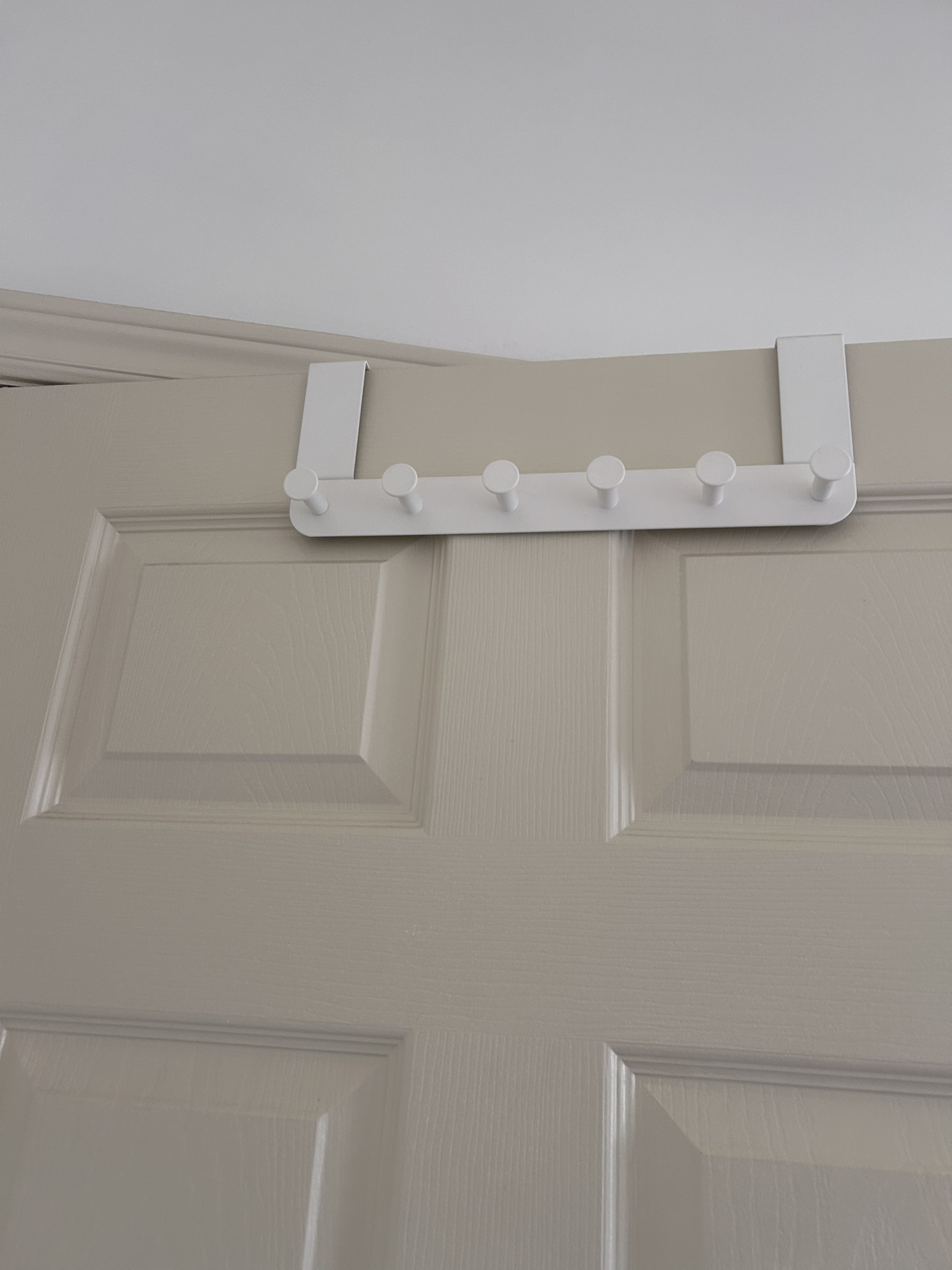 White over door hook thumbnail