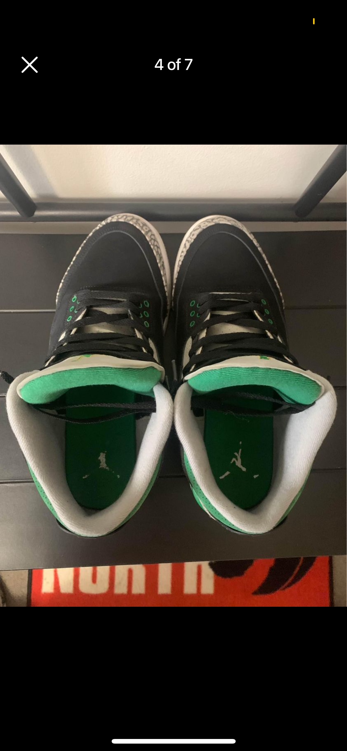 Jordan 3 pine green - photo 4