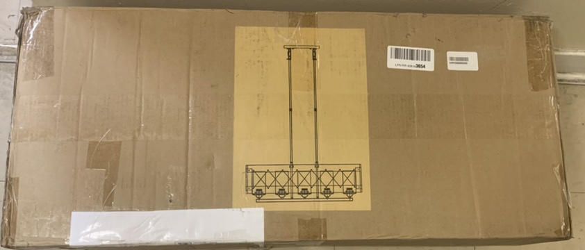 BNIB Modern Farmhouse 5 Light Hanging Fixture image indicator(2)