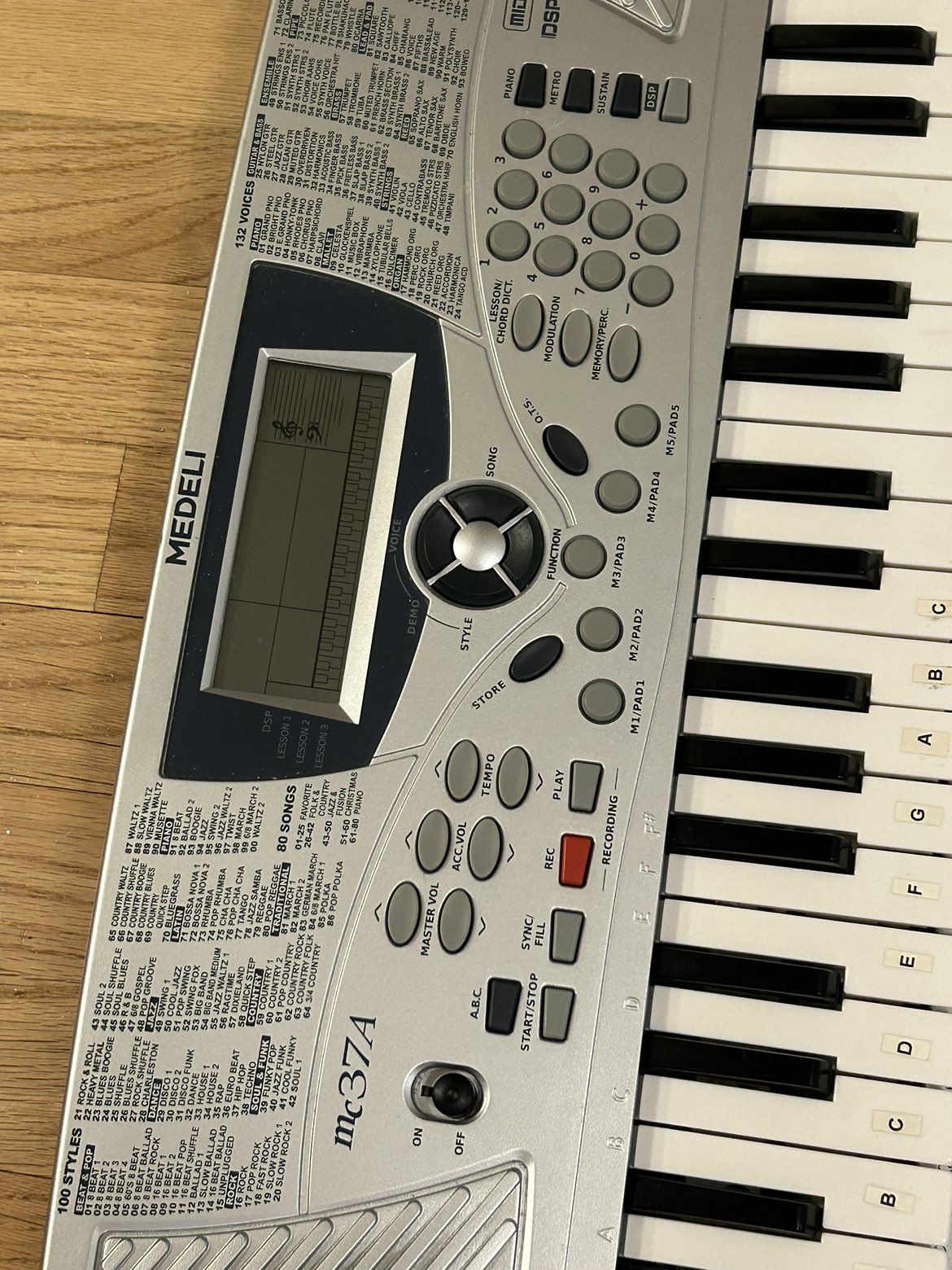 Medeli keyboard piano - photo 2