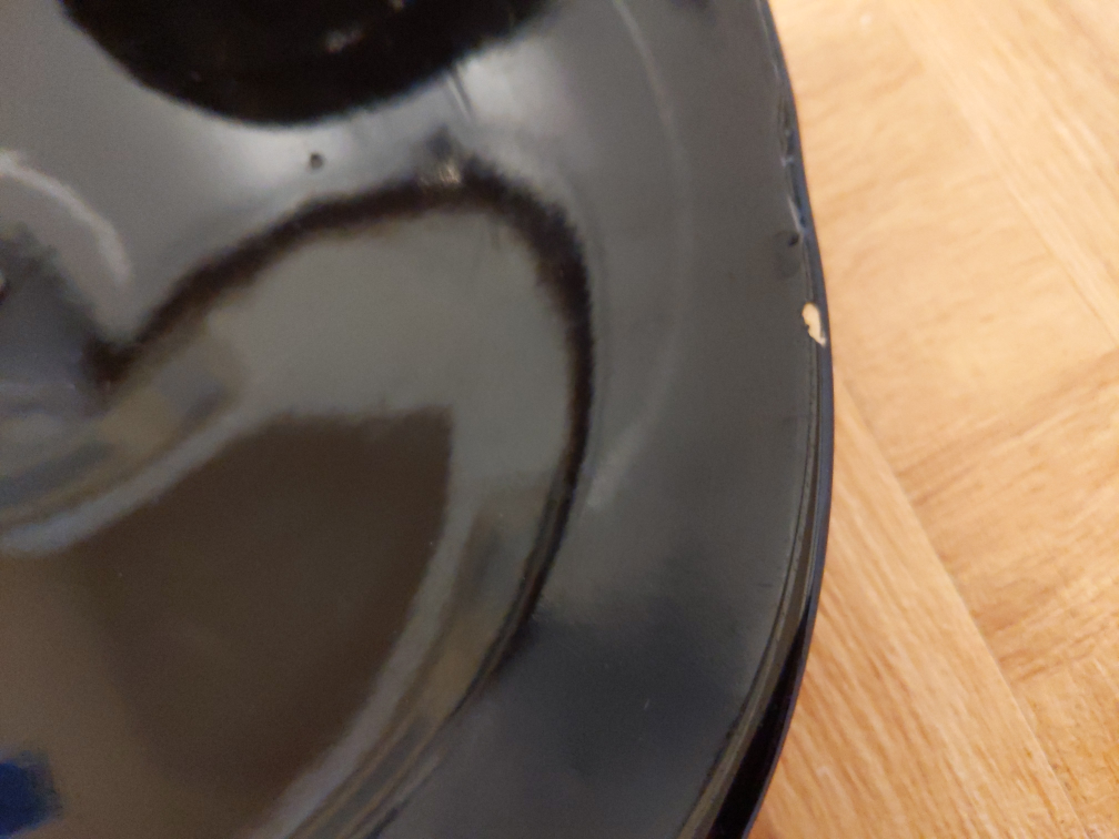 Black glass dinnerware set - photo 2