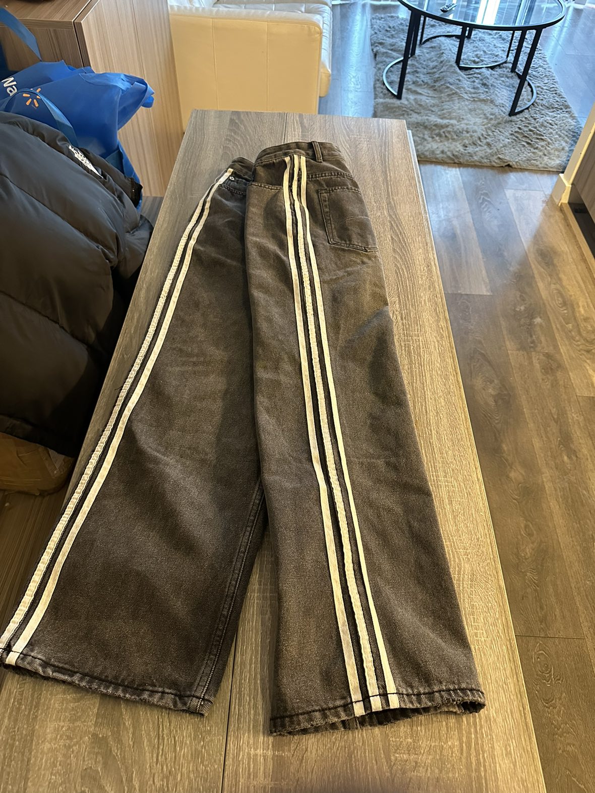 3 stripe balenciaga jean - photo 3