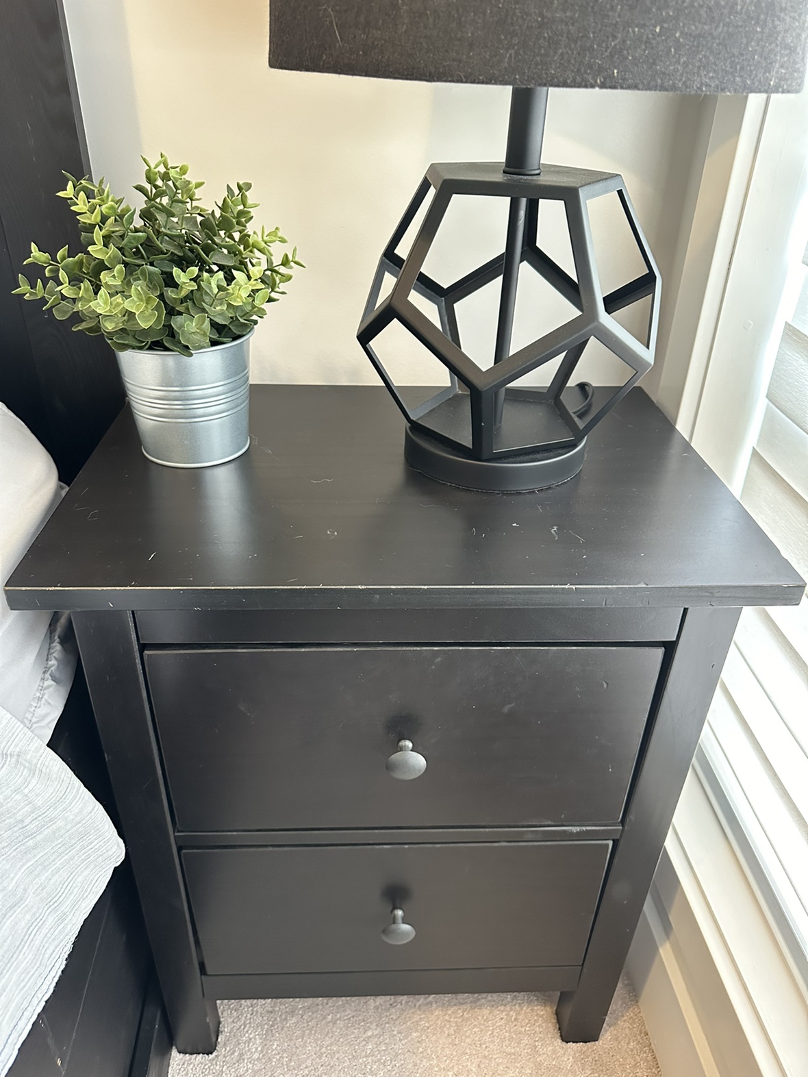 Queen Bed Set - Bedframe, Mattress, & 2x Night Tables image indicator(5)