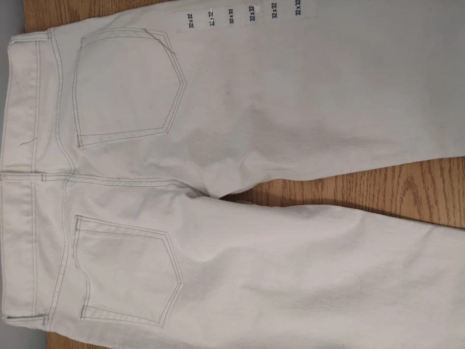 Banana republic white jeans men 32x32 - photo 3