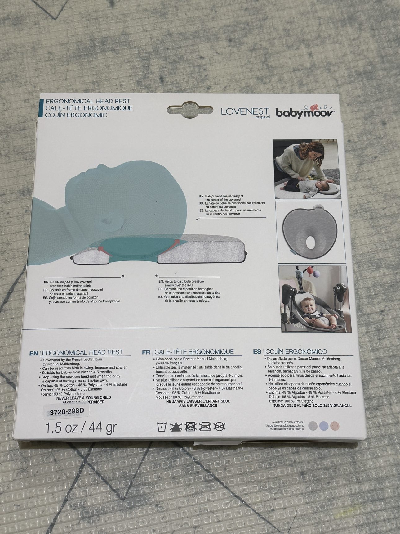 Pillow for flat head prevention - photo 3
