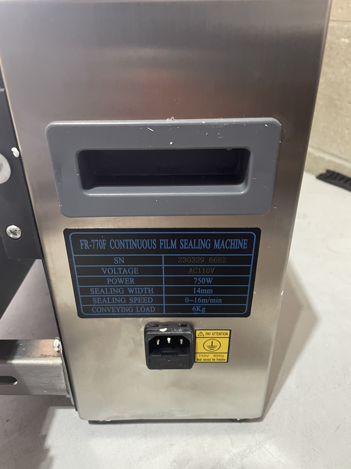 New Automatic band sealer - photo 4