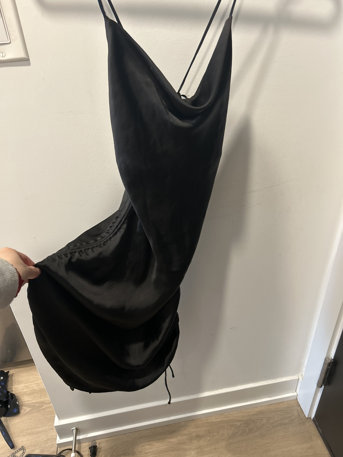 Zara satin mini dress never worn - photo 4