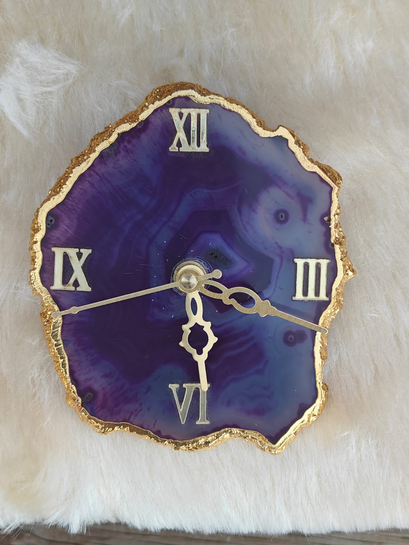 🥕⚡️Amtethyst clock ( natural healing stone guaranteed) - photo 5