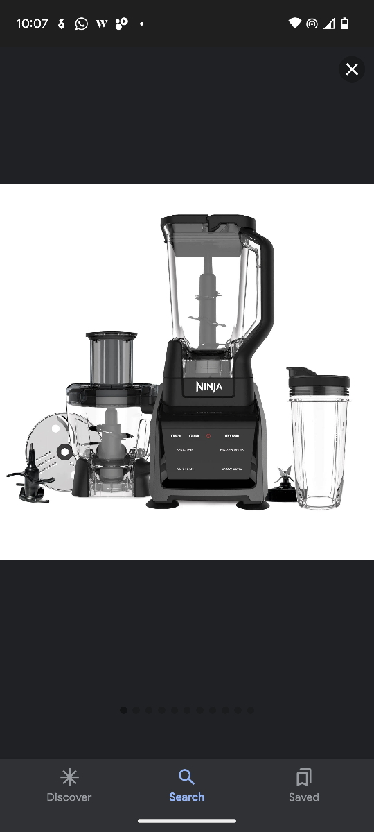 Ninja blender processor thumbnail