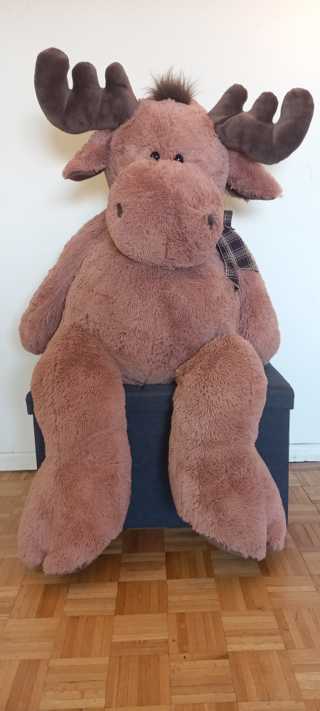Extra Large Moose Plush - photo 2