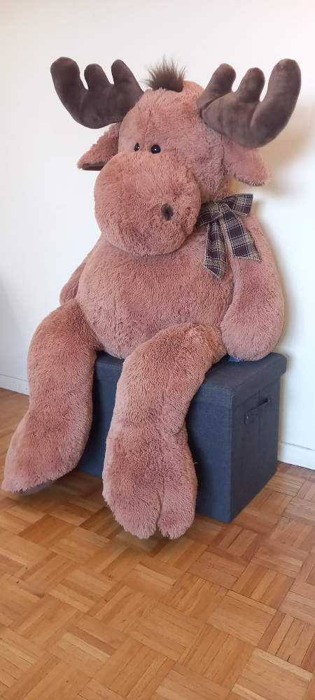 Extra Large Moose Plush - photo 3