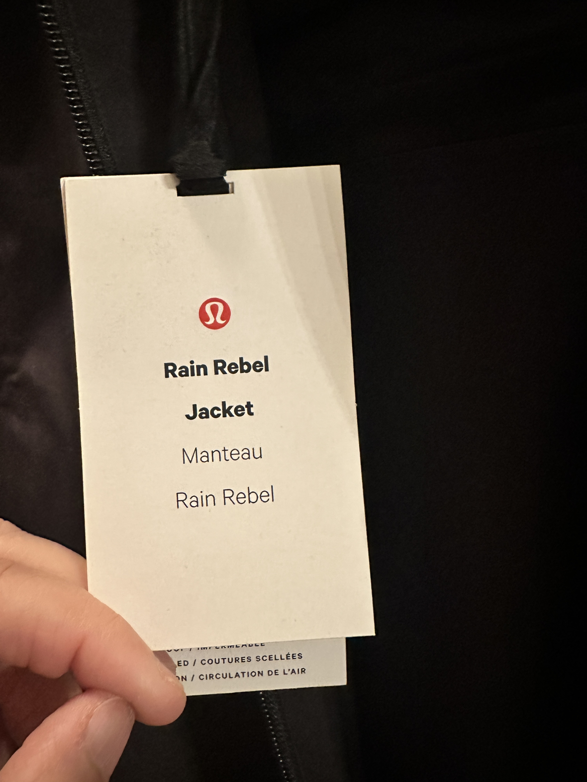 Lululemon Rain Rebel Jacket Size 12 New with Tags - photo 5