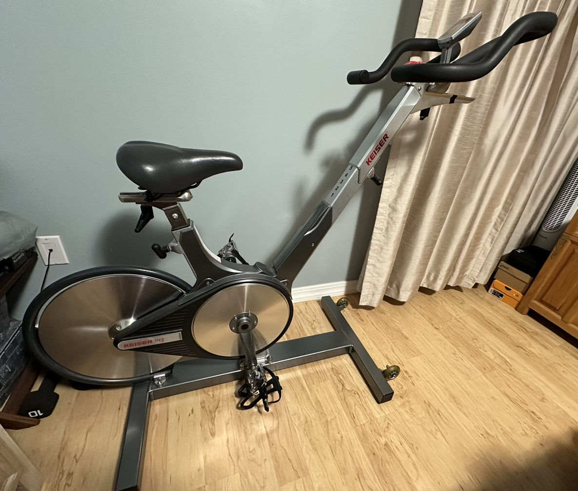 Keiser M3 spin bike