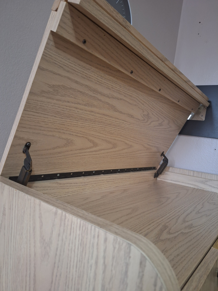 Chest of drawers with secret storage compartment image indicator(4)