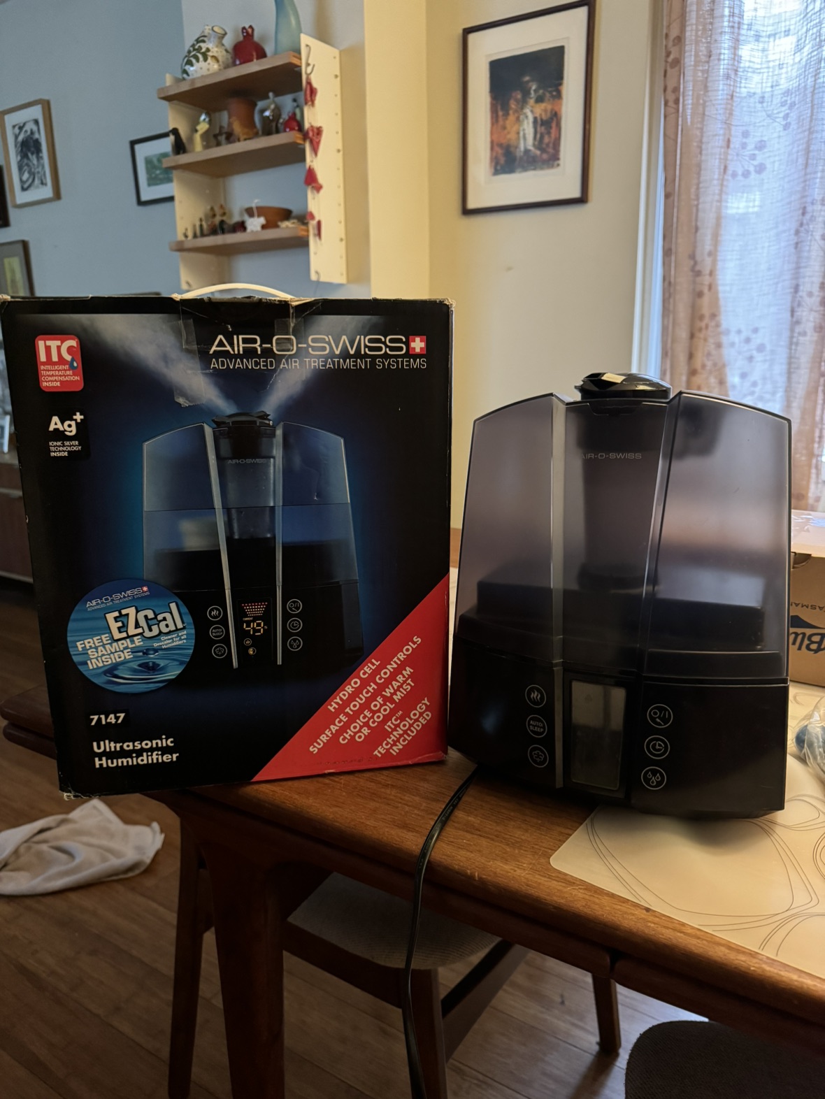 2 air-o-swiss ultrasonic humidifiers model # 7135 and 7147 thumbnail