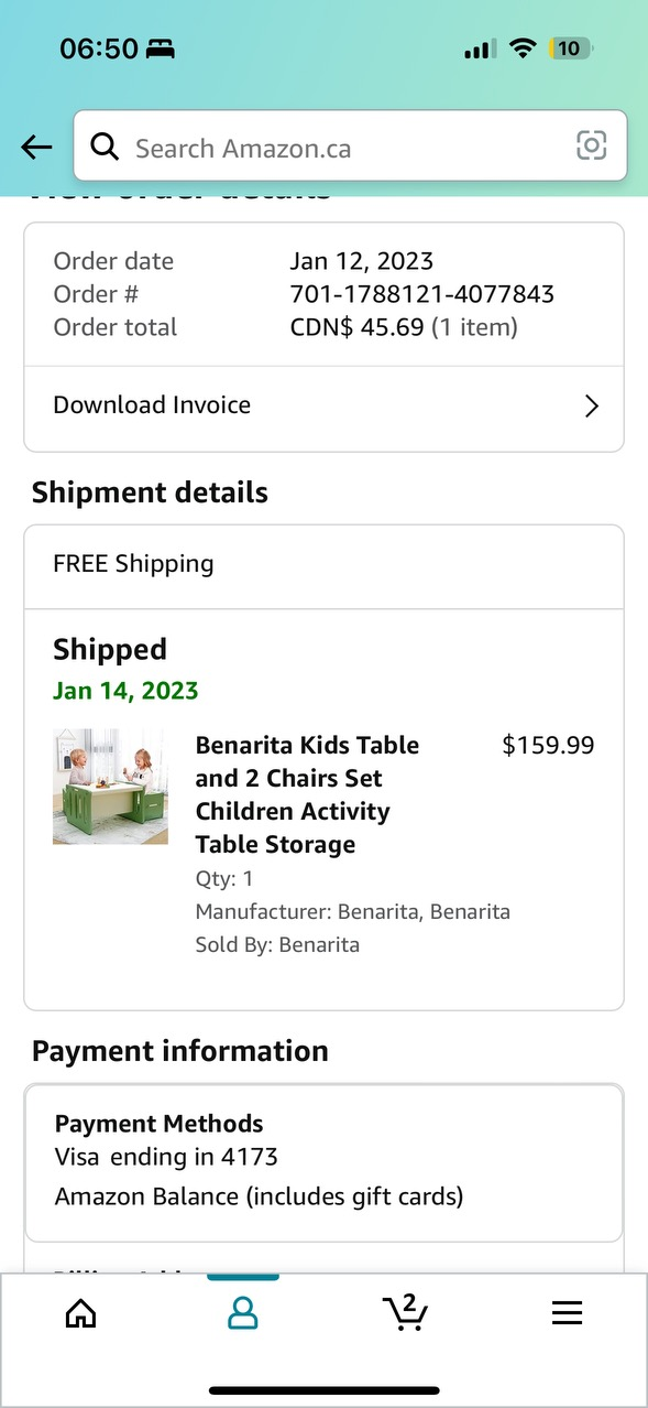 Benarita Kids Table and 2 Chairs Set - photo 2