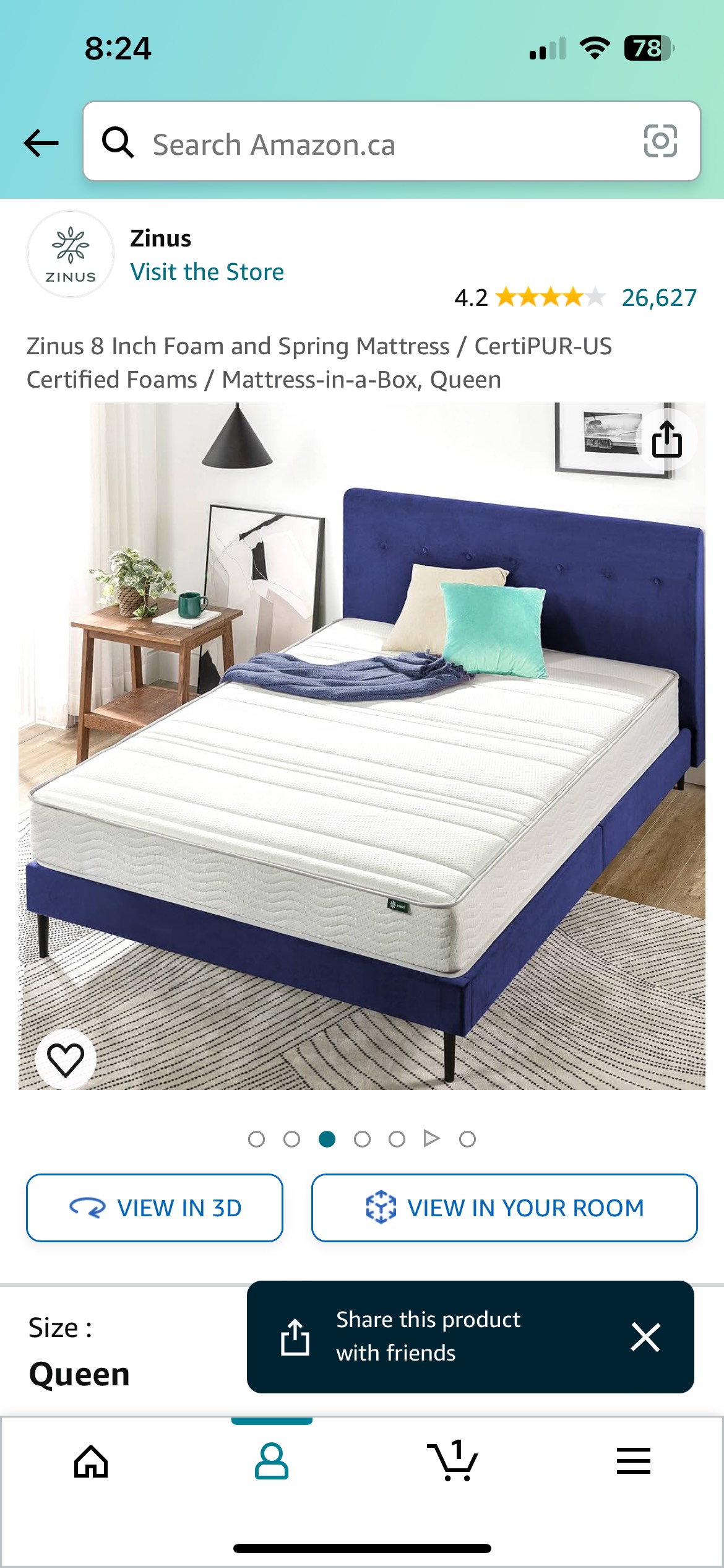 Moving out sale: queen mattress + pillows - photo 4