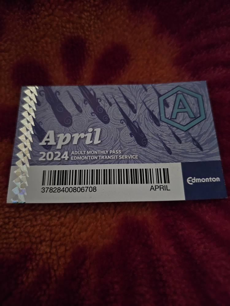 Edmonton ETS pass