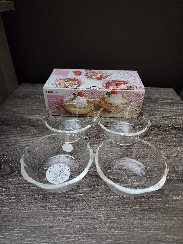 Hario Oven/Microwave Safe Mini Bowls 200ml Set of 4 image indicator(4)