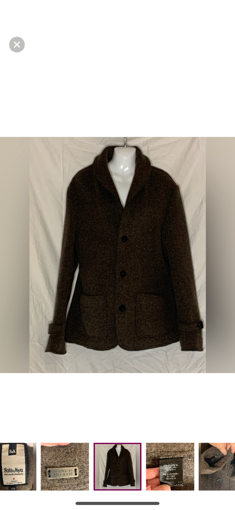 Soia & Kyo Men’s Coat 🥕 image indicator(8)