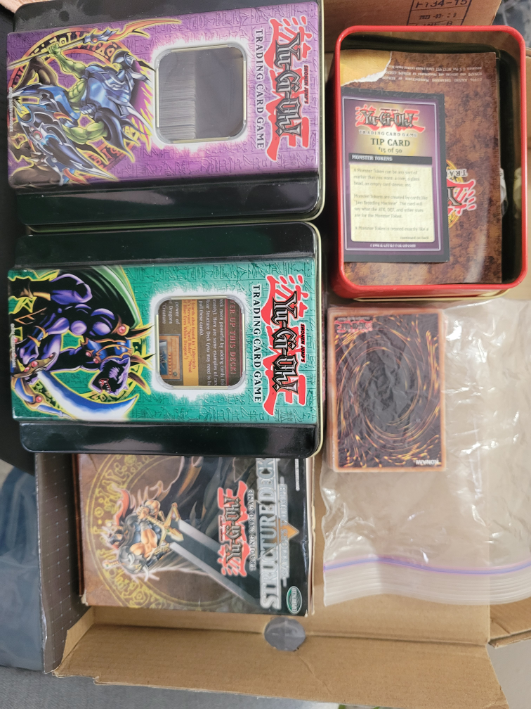 Yu-Gi-Oh! Cards 1998 various values