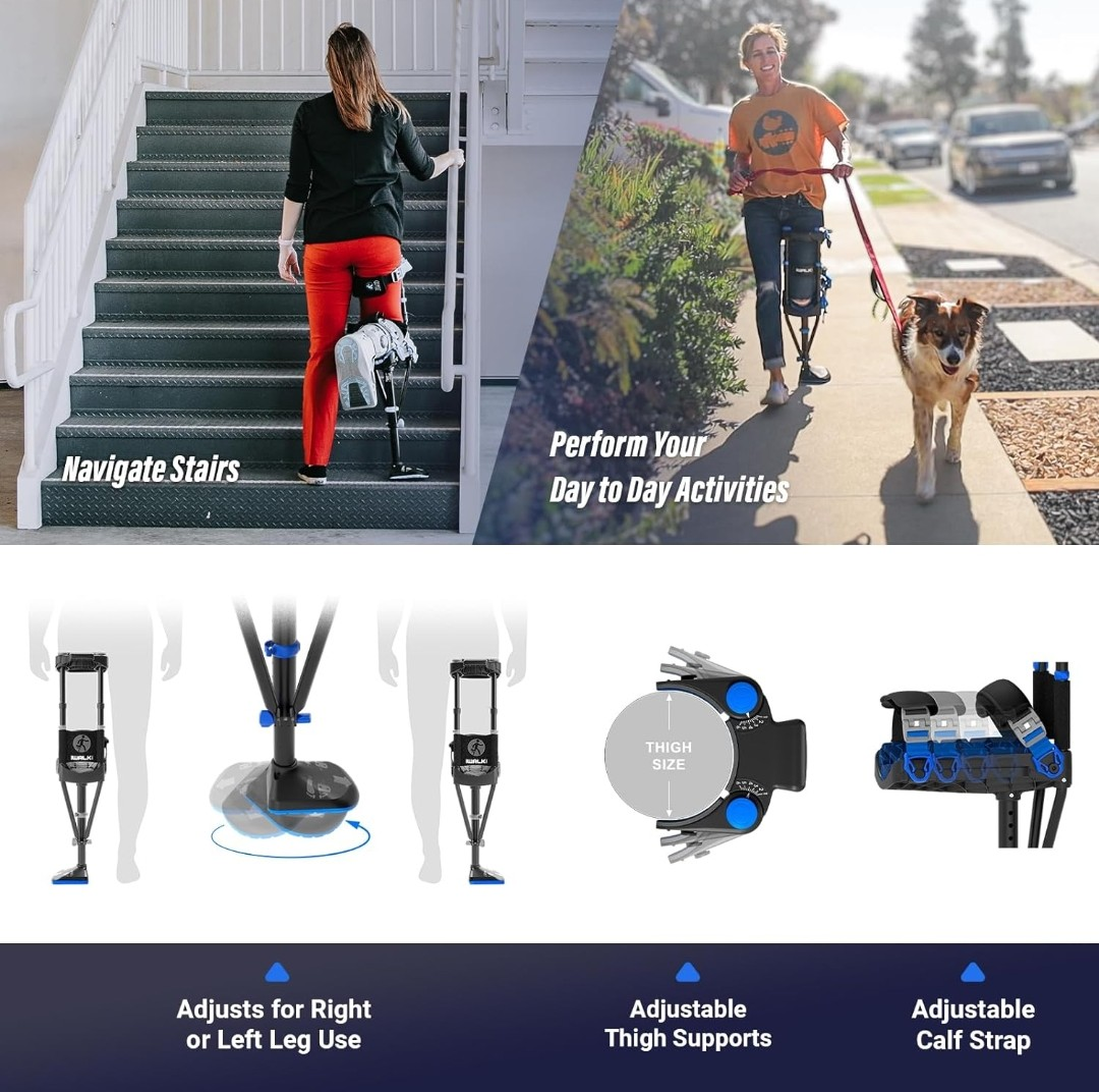 iWALK Hands Free Crutch - Pain Free Knee Crutch - photo 4