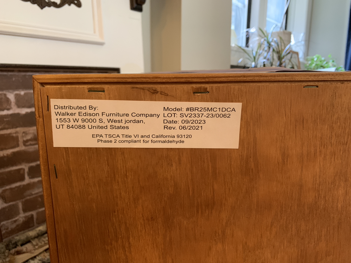 Mid-Century Bedside Table Nightstand - photo 5