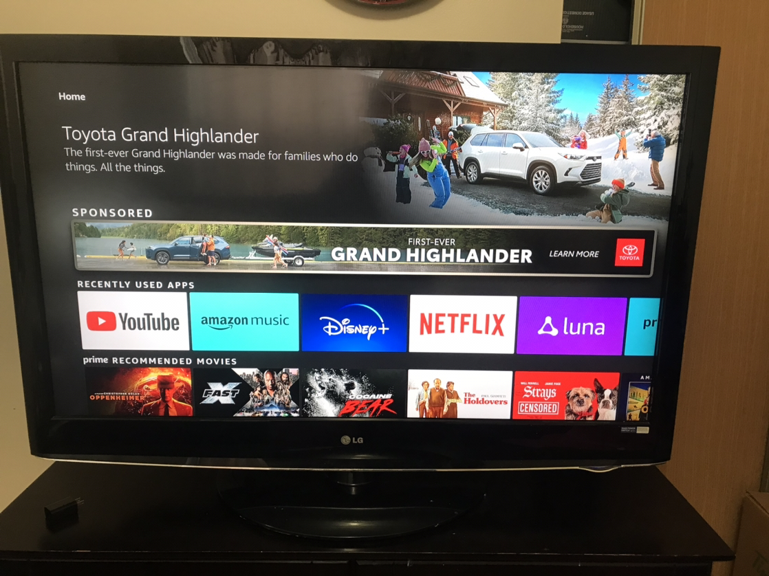 47 inch TV